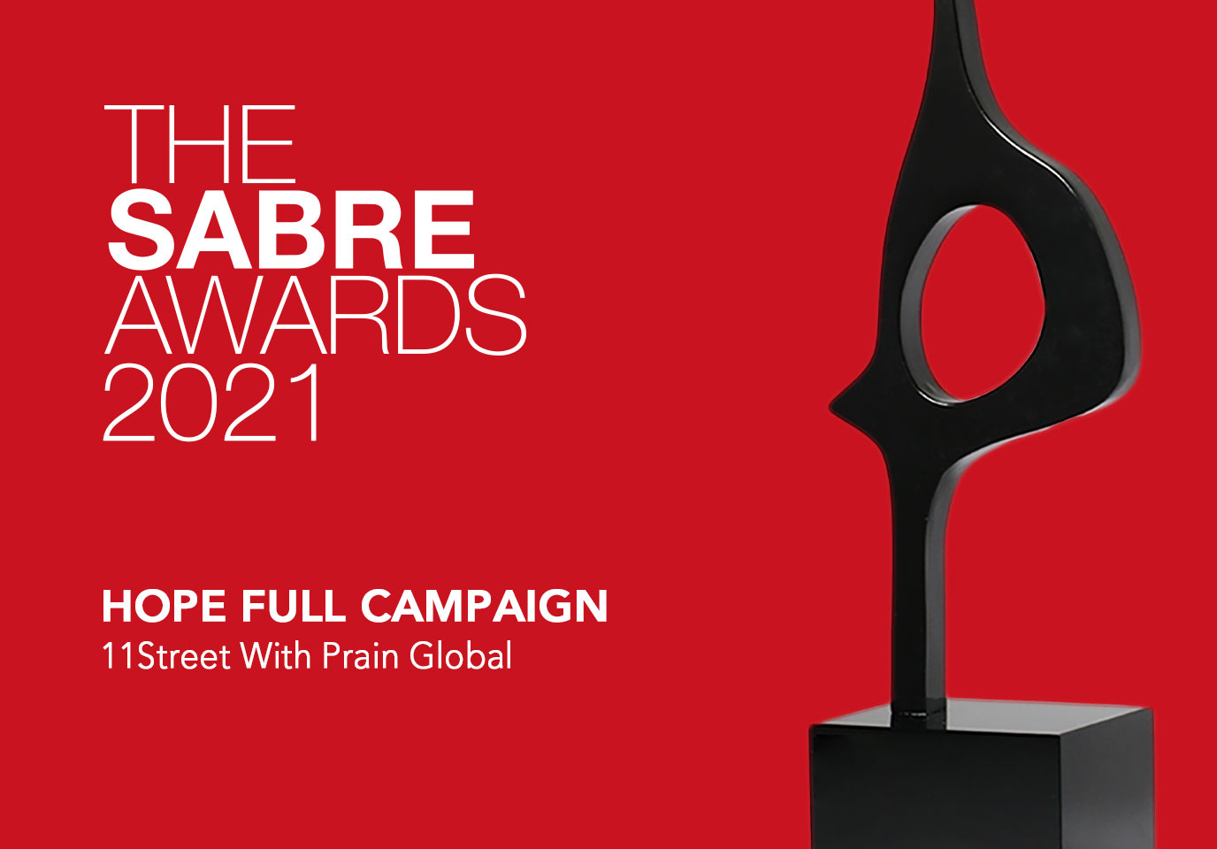 Prain Global Named Winner of 2021 Asia-Pacific SABRE Awards in Two Major Categories